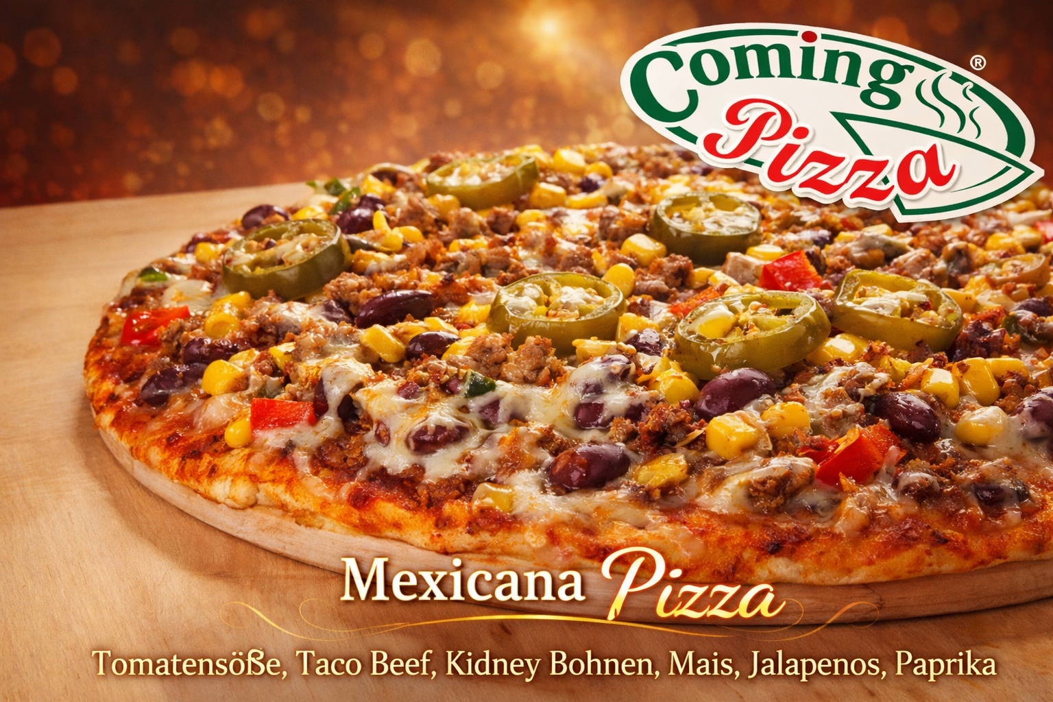 Coming Pizza Quedlinburg Neu eingetroffen!!! Pizza Mexicana